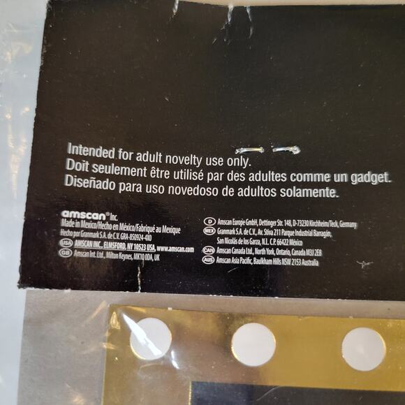 Hollywood VIP Party Photo Booth Props 12-Piece Set Black & Gold Decor Awards - Picture 13 of 13